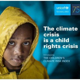 Portada de The climate crisis is a child rights crisis