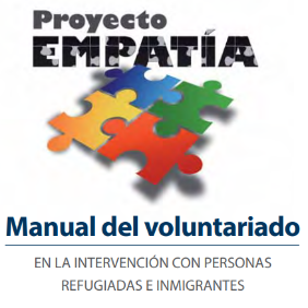 Portada de Proyecto Empatía: manual de voluntariado en la intervención con personas refugiadas e inmigrantes